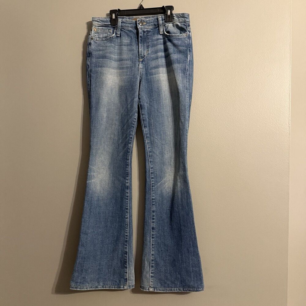 Joe’s Women’s Denim Jeans High Rise Flare Stretch Cozy Comfy Trendy Size 28